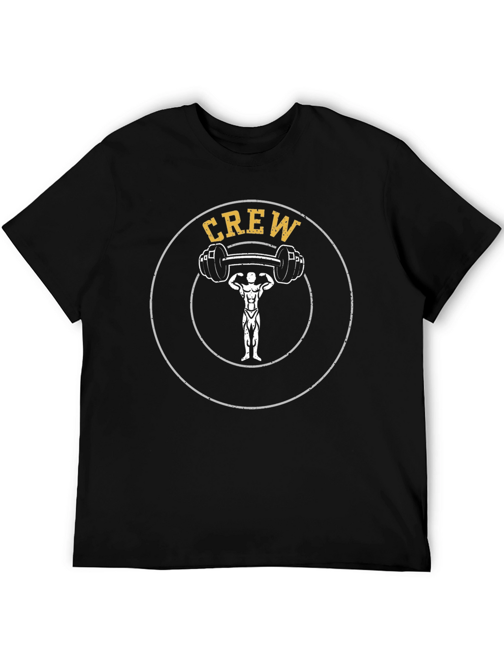Crew Weightlifting T-Shirt - Black