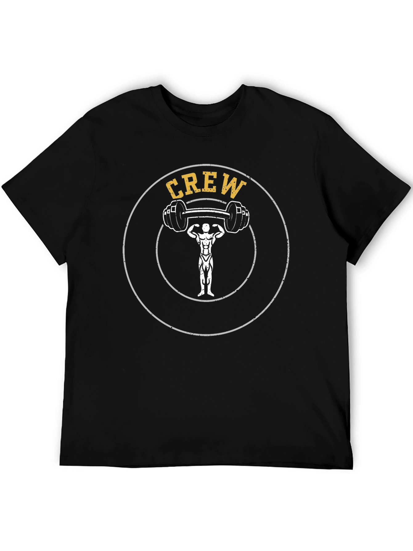 Crew Weightlifting T-Shirt - Black
