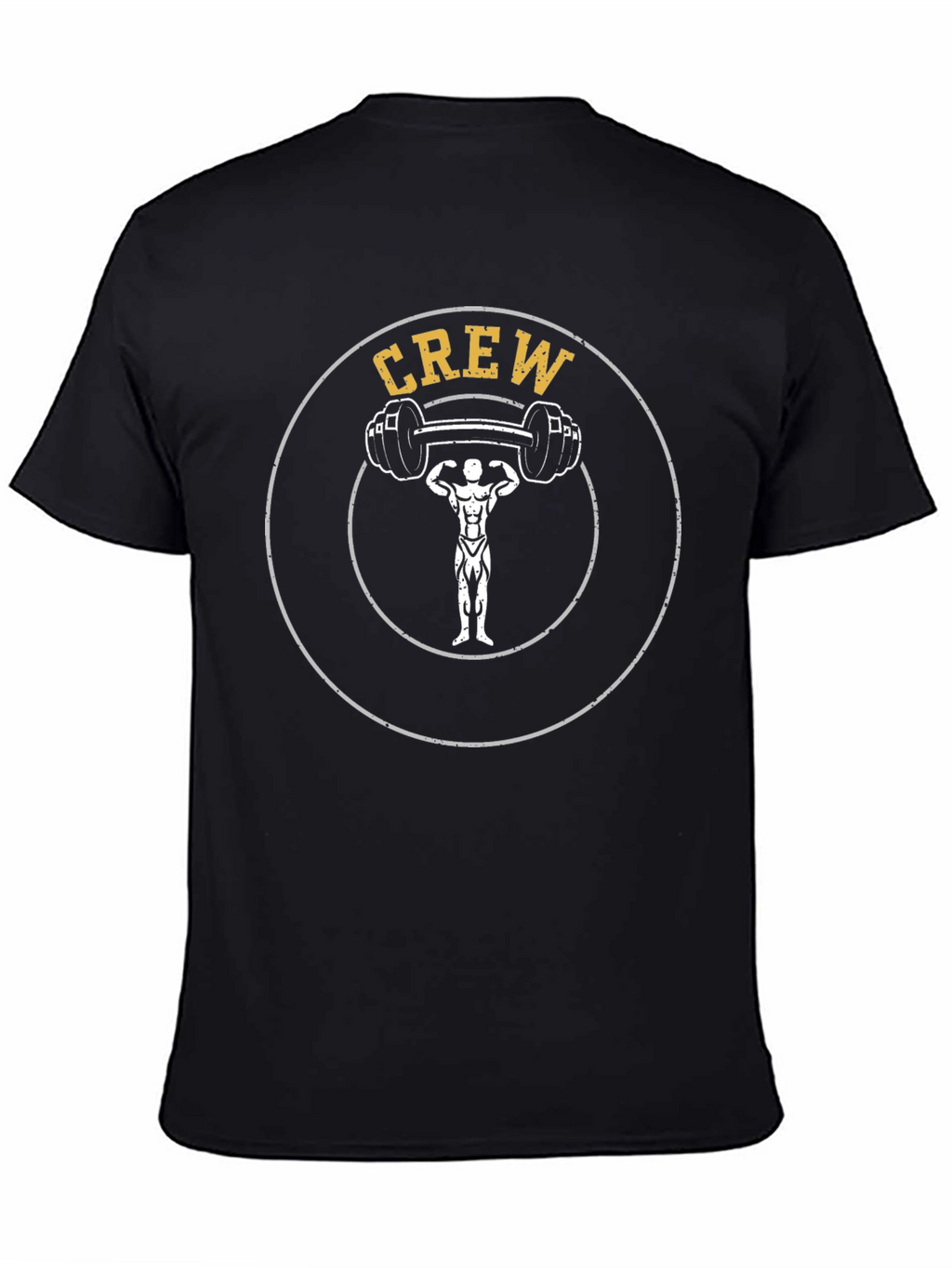 Crew Weightlifting T-Shirt - Black