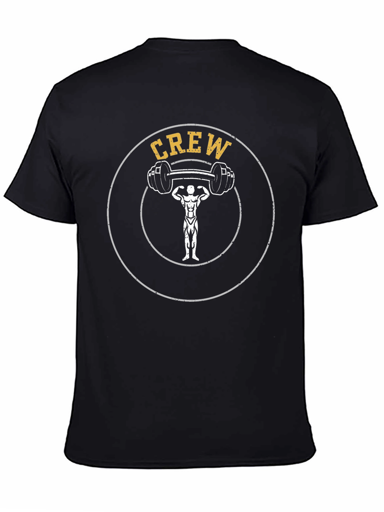 Crew Weightlifting T-Shirt - Black