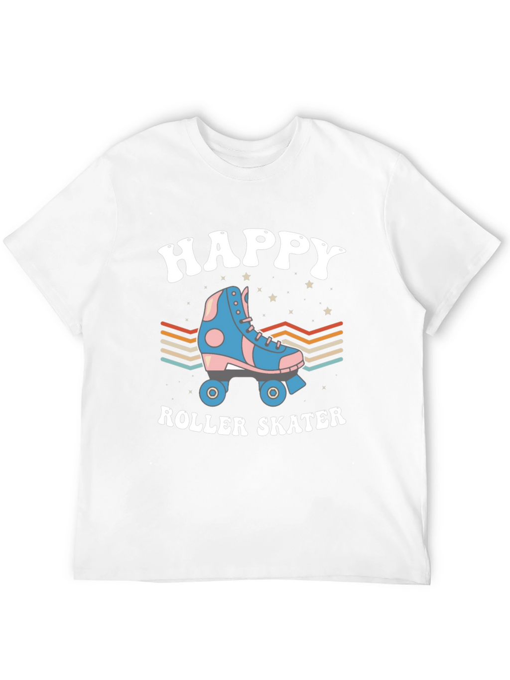 Happy Roller Skater Graphic Tee
