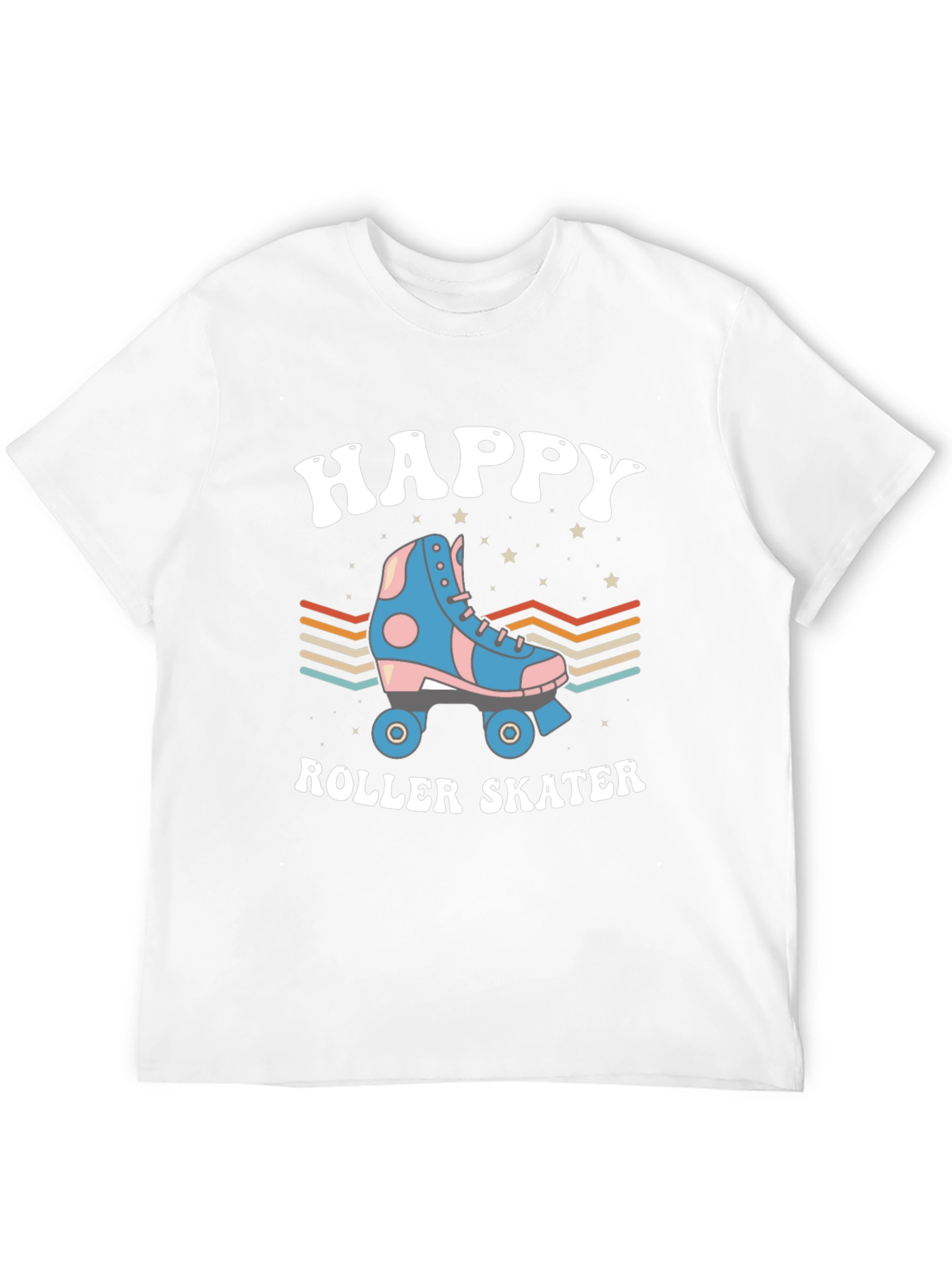 Happy Roller Skater Graphic Tee
