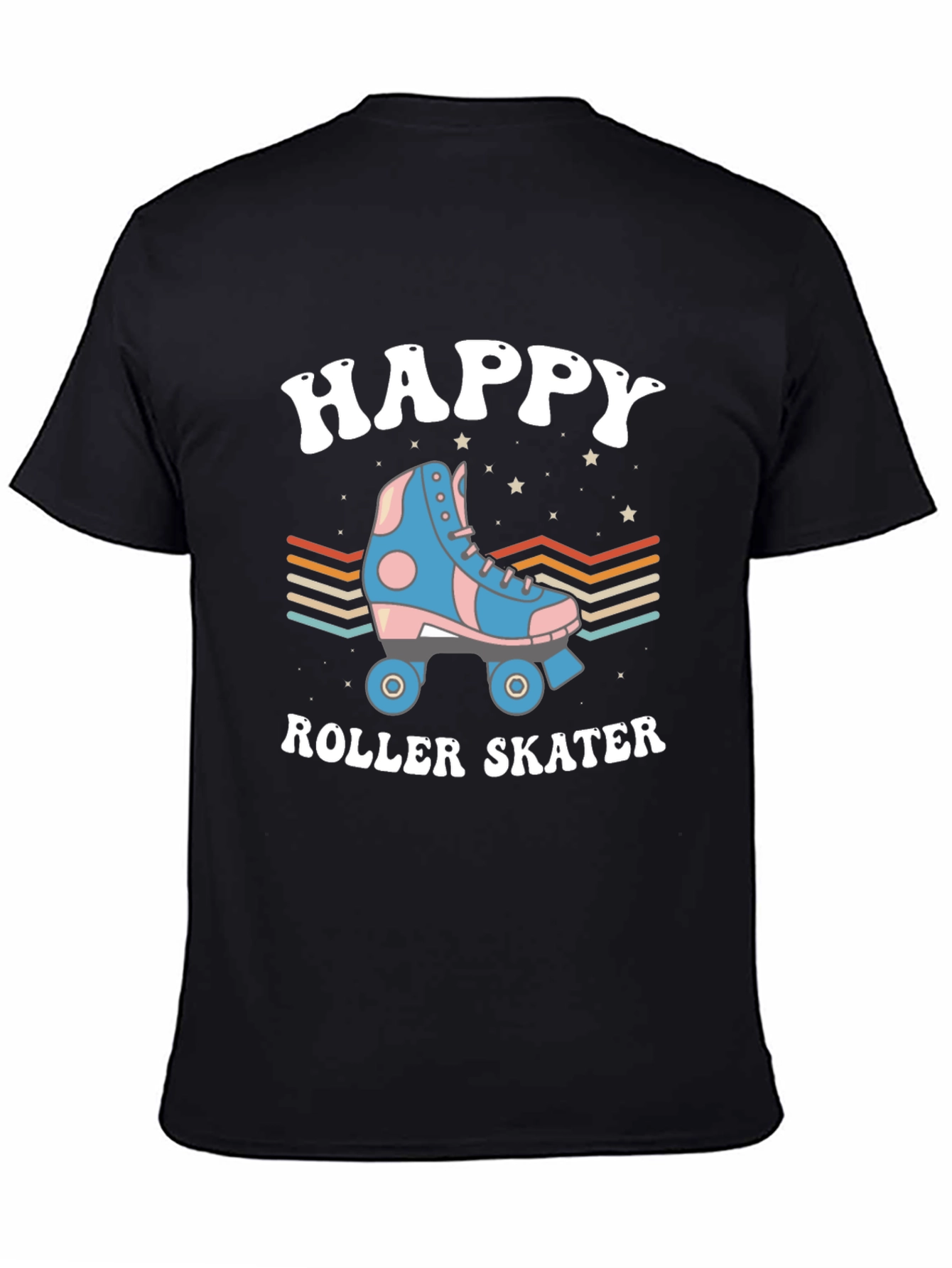 Happy Roller Skater Graphic Tee