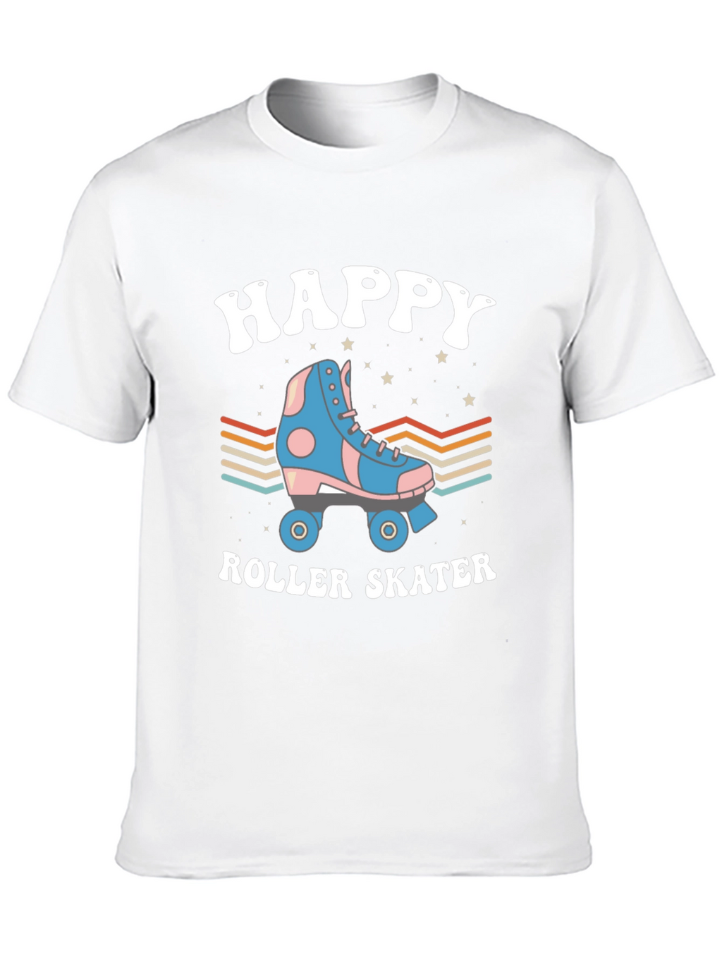 Happy Roller Skater Graphic Tee