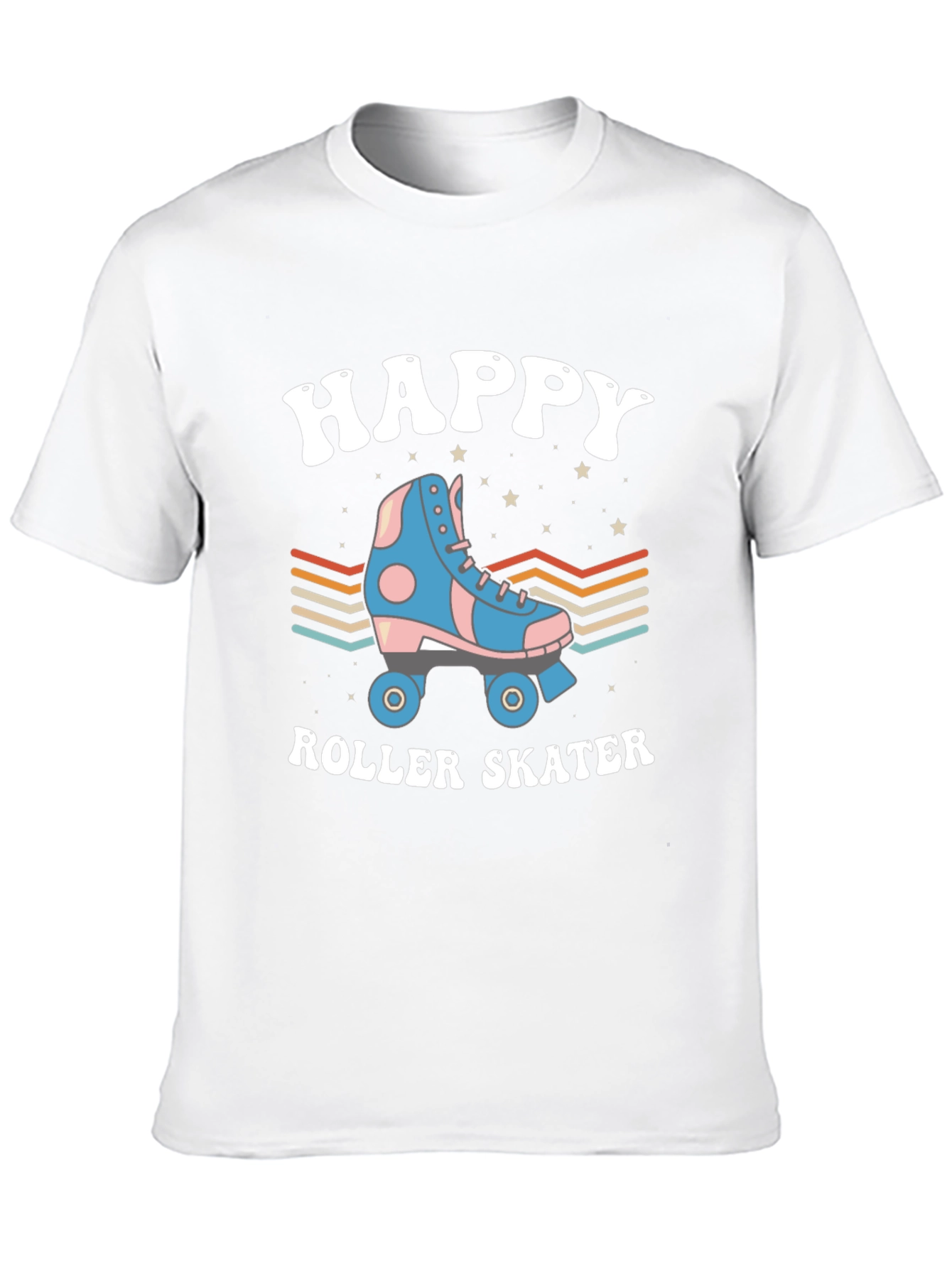 Happy Roller Skater Graphic Tee