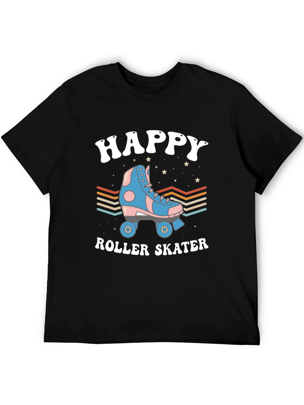 Happy Roller Skater Graphic Tee