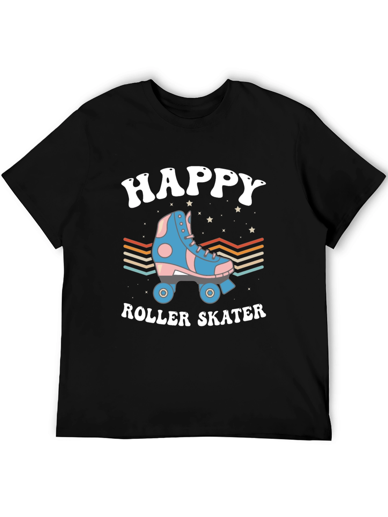 Happy Roller Skater Graphic Tee