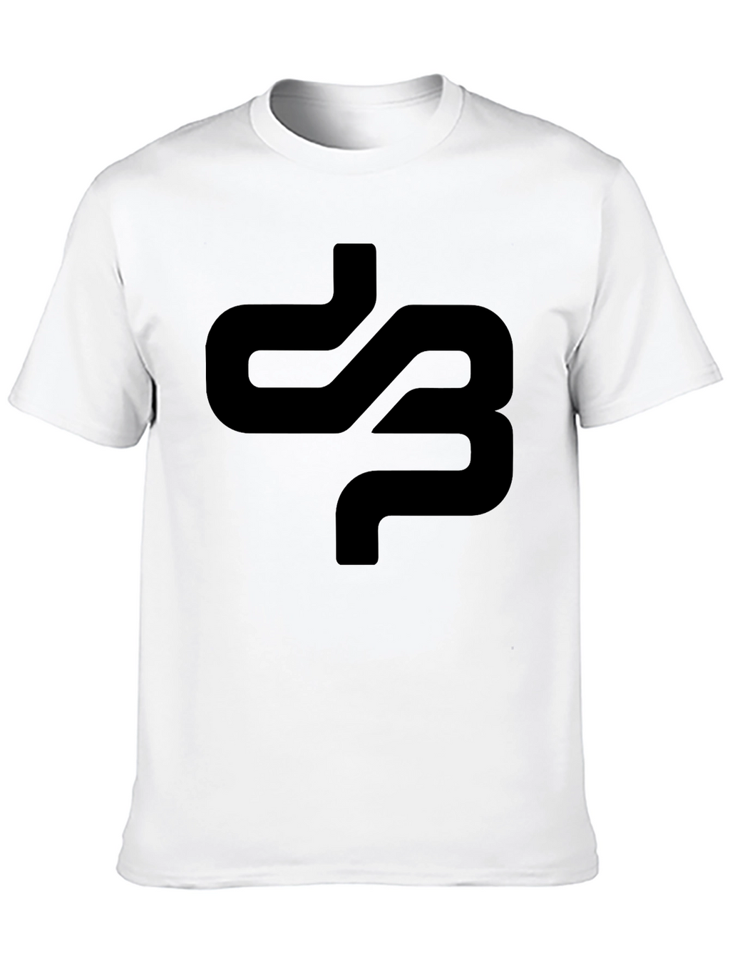 Minimalist Black Graphic Tee - Abstract Design