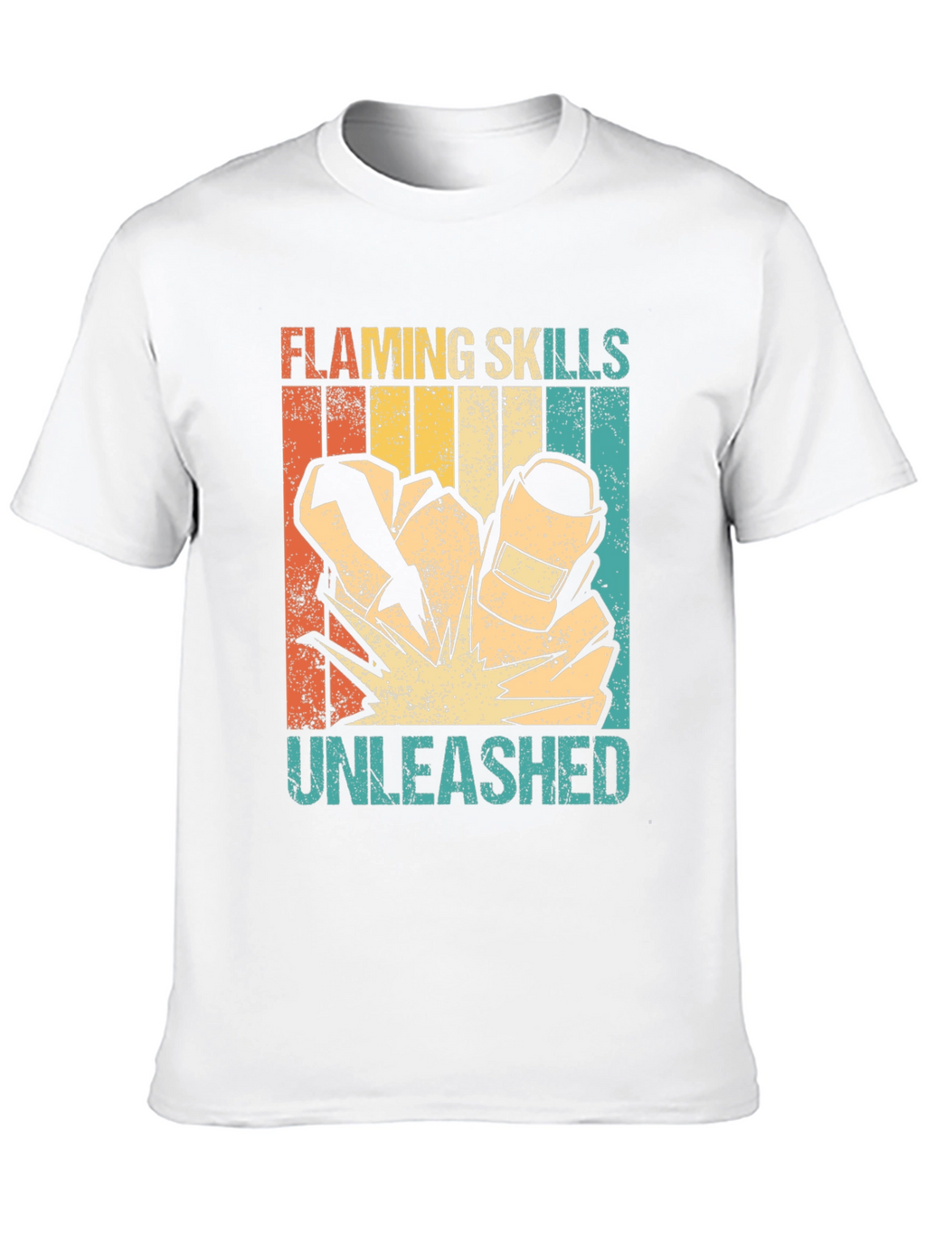 Flaming Skills Unleashed Graphic Tee