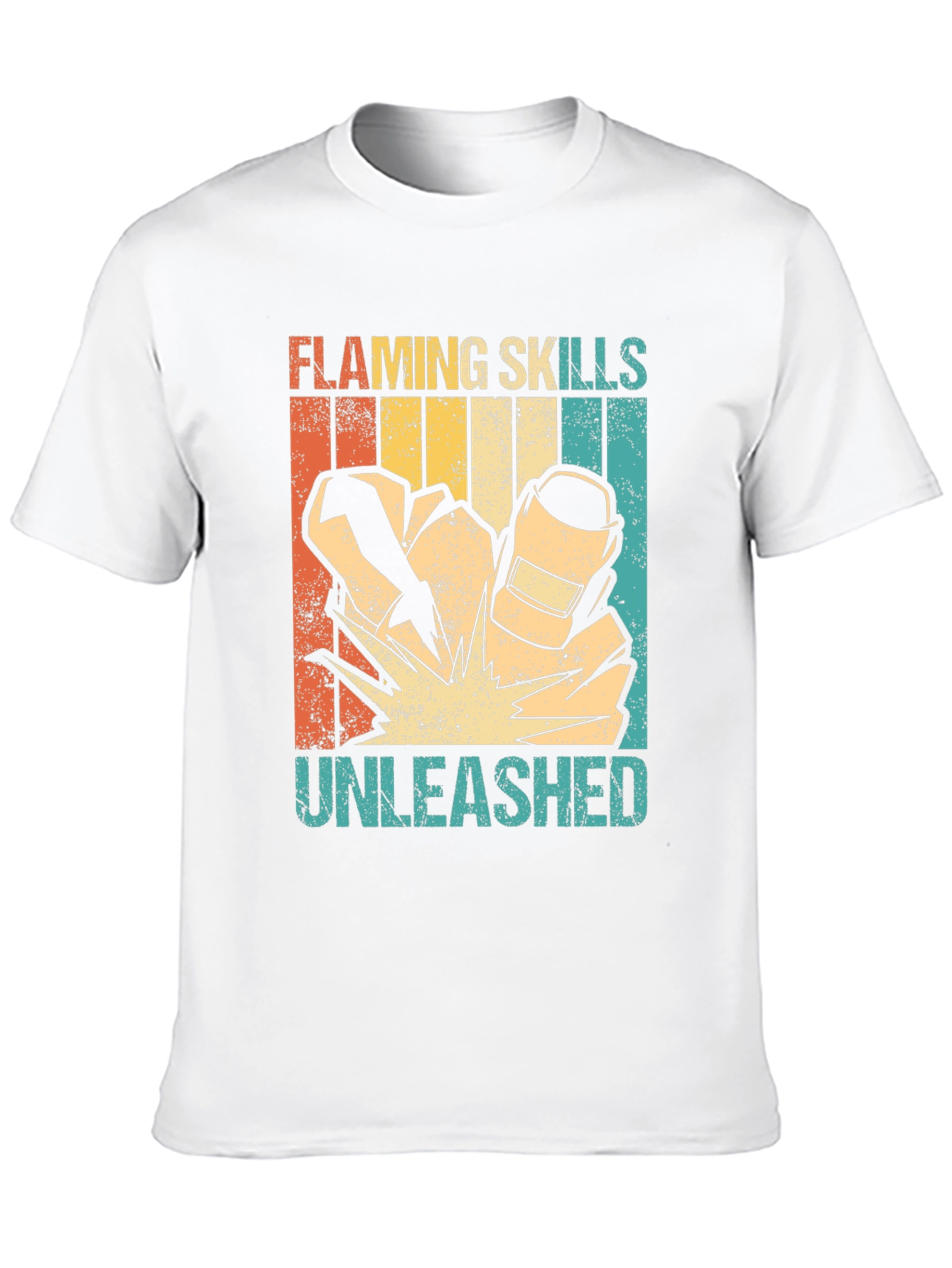 Flaming Skills Unleashed Graphic Tee