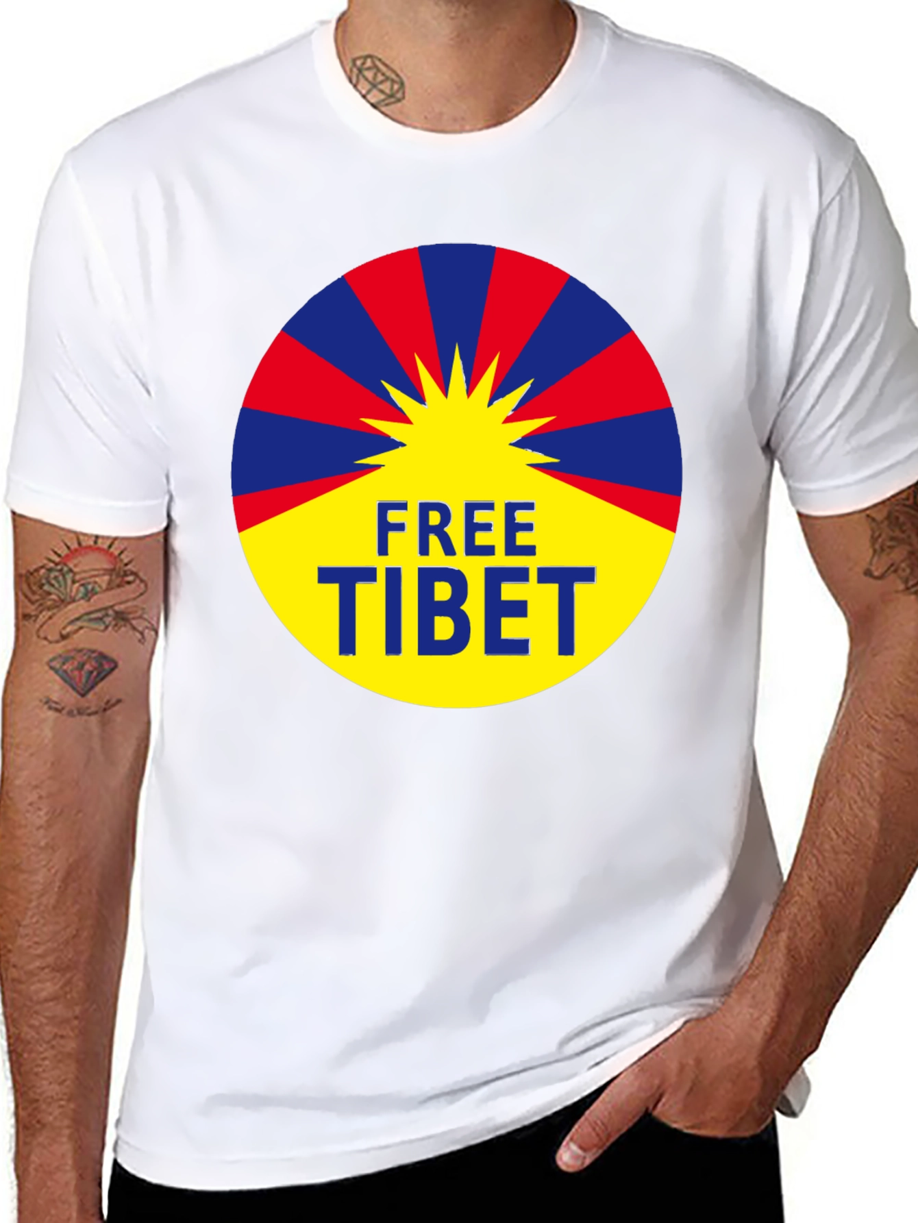 Free Tibet T-Shirt - Protest Tee