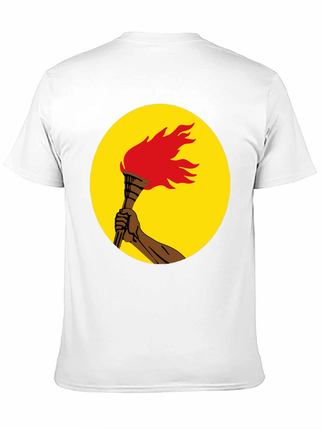 Torch Graphic Tee - Black Unisex T-Shirt