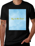 Skys the Limit T-Shirt - Motivational Graphic Tee