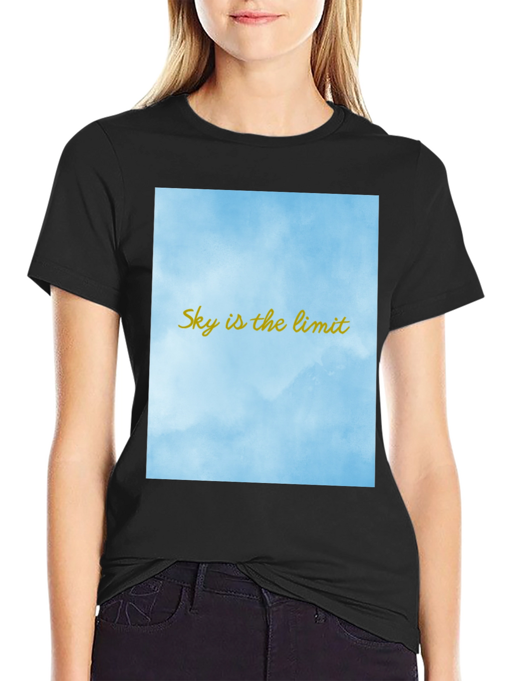Skys the Limit T-Shirt - Motivational Graphic Tee