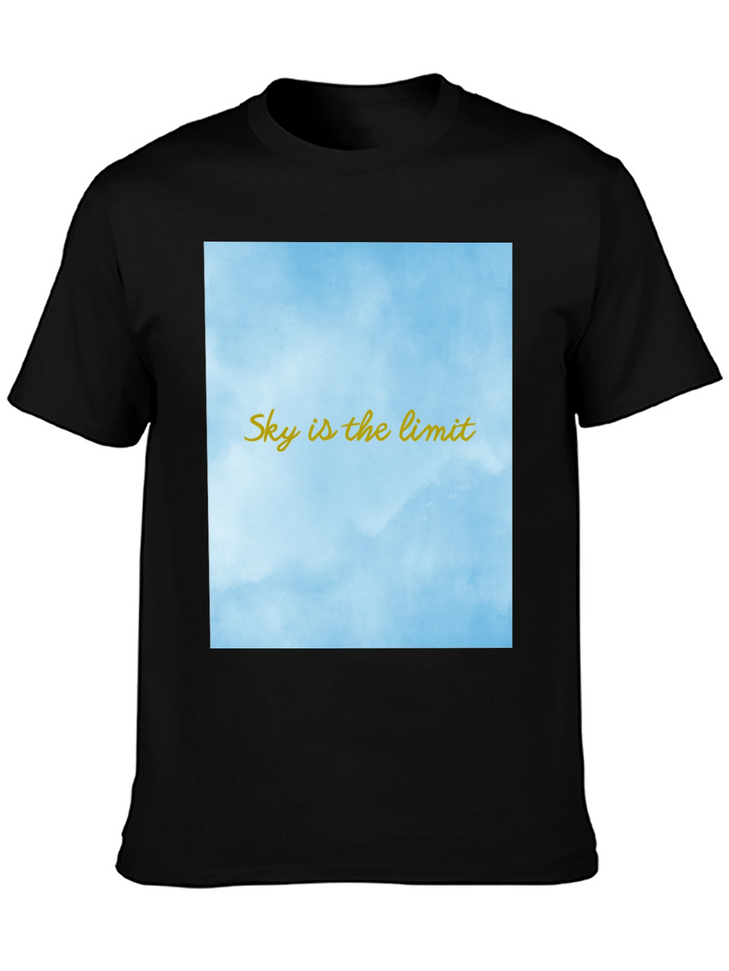 Skys the Limit T-Shirt - Motivational Graphic Tee