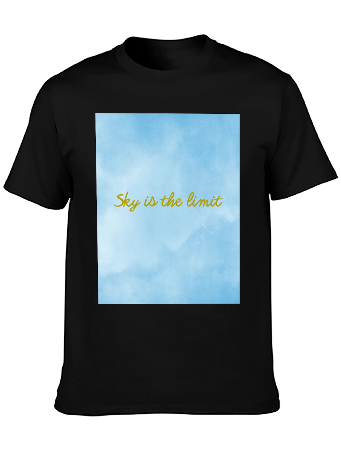Skys the Limit T-Shirt - Motivational Graphic Tee