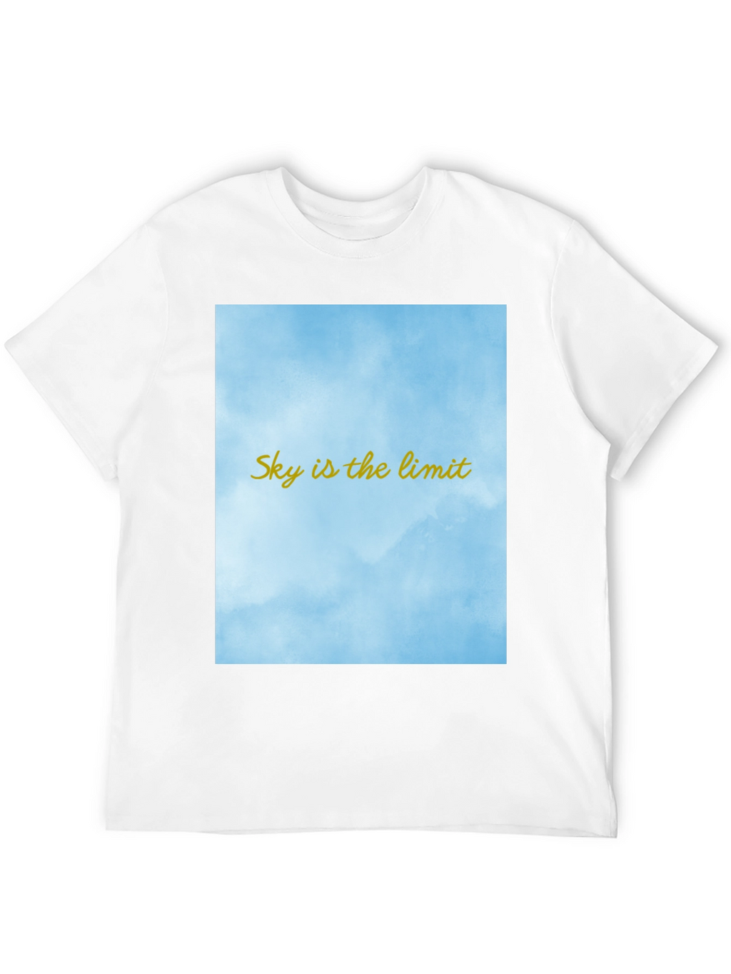 Skys the Limit T-Shirt - Motivational Graphic Tee