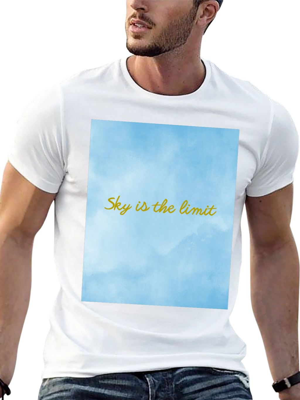 Skys the Limit T-Shirt - Motivational Graphic Tee