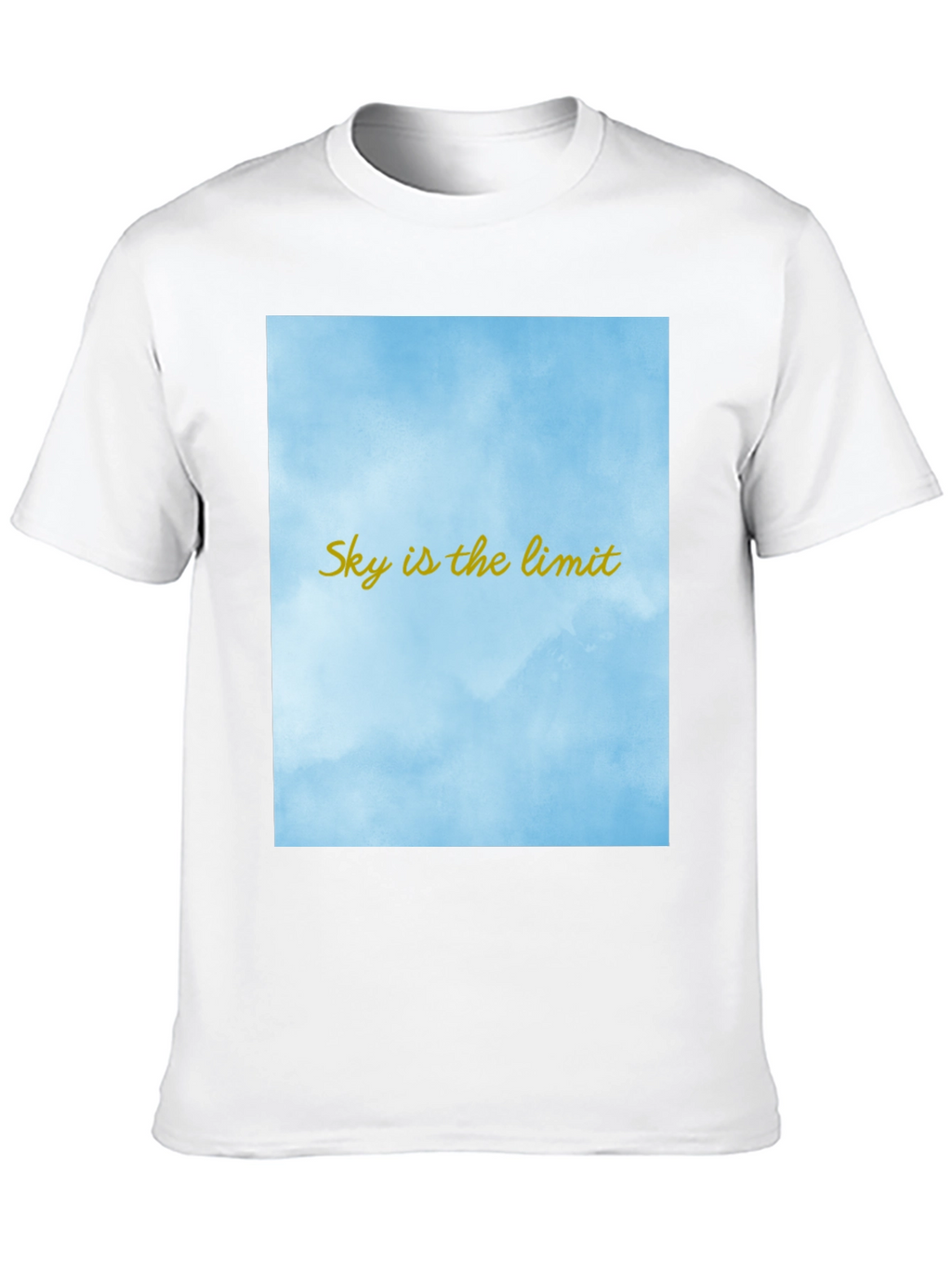 Skys the Limit T-Shirt - Motivational Graphic Tee