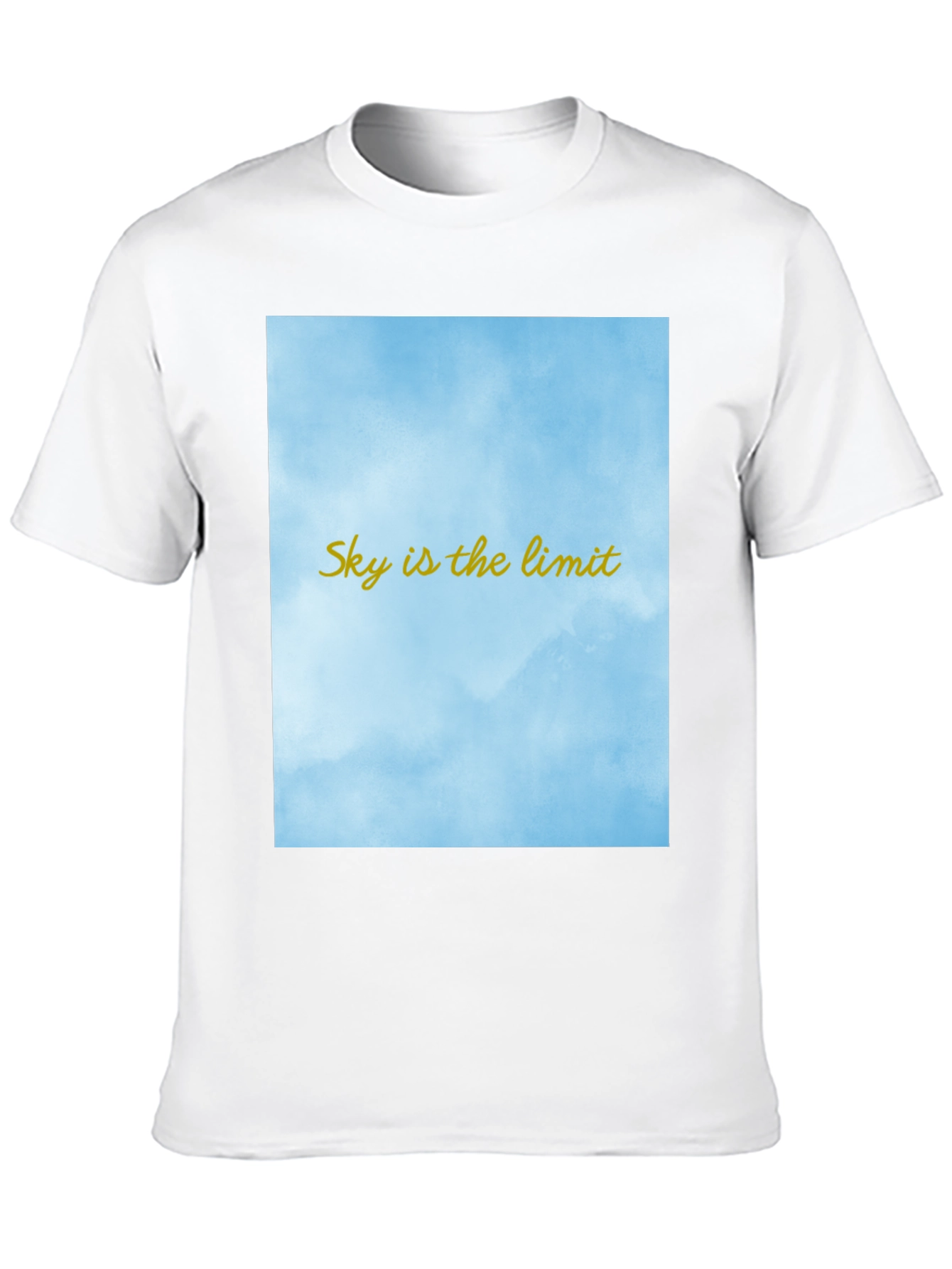 Skys the Limit T-Shirt - Motivational Graphic Tee