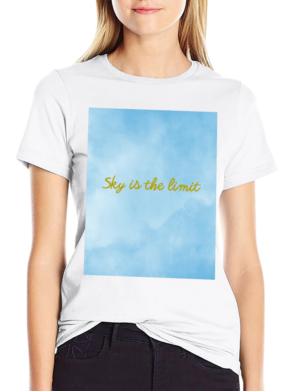Skys the Limit T-Shirt - Motivational Graphic Tee