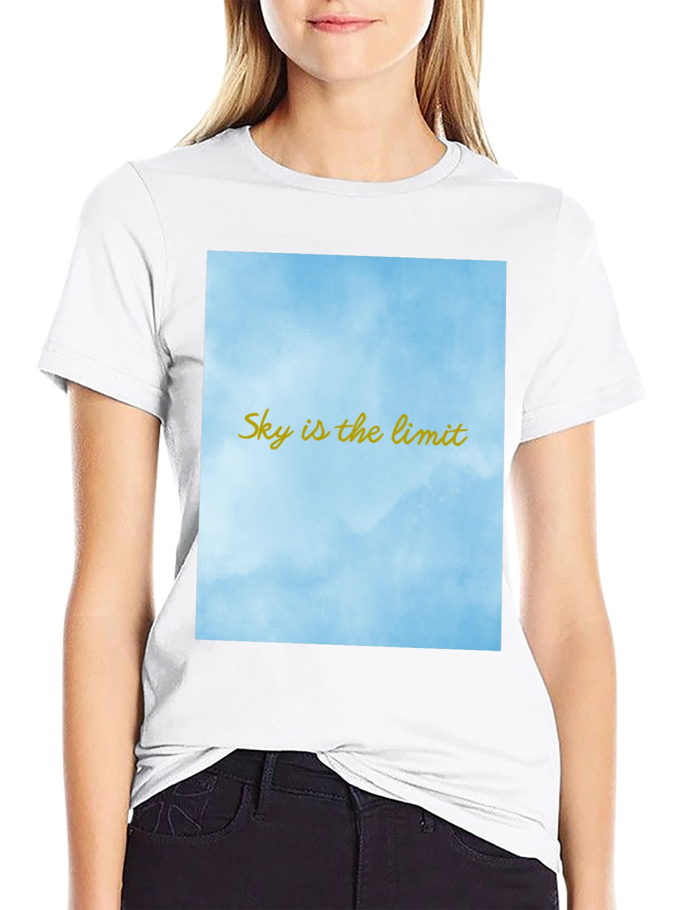 Skys the Limit T-Shirt - Motivational Graphic Tee