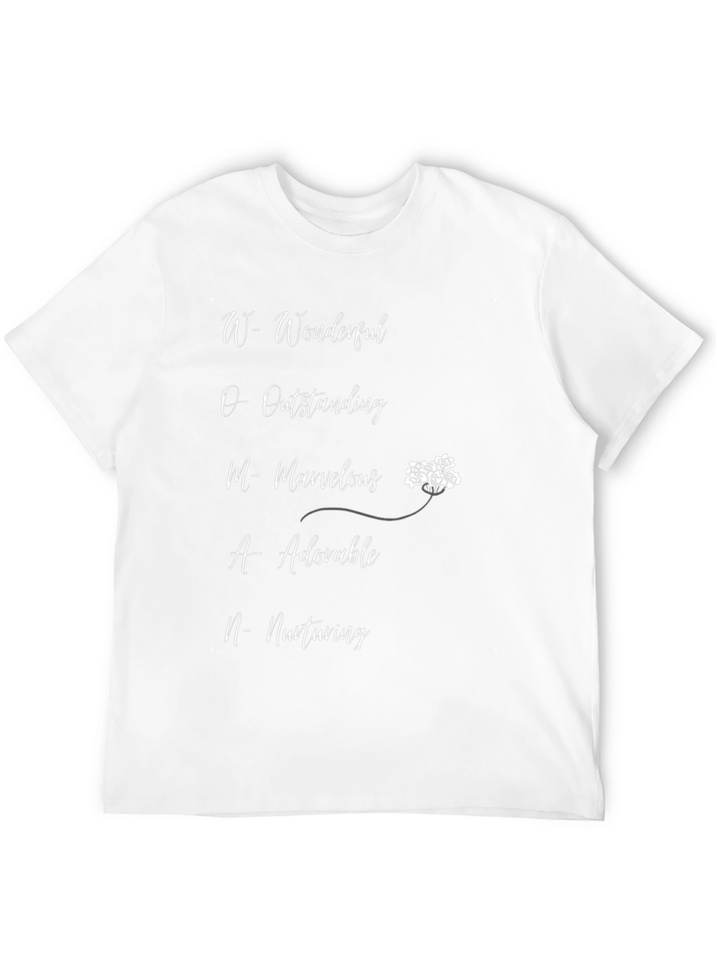 Wonderful Woman Graphic Tee - Black