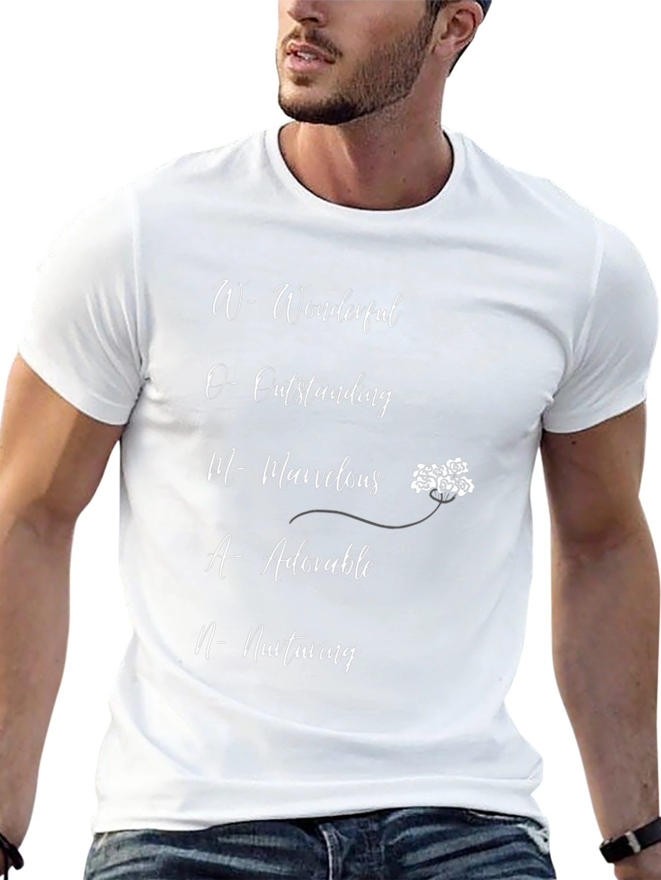 Wonderful Woman Graphic Tee - Black