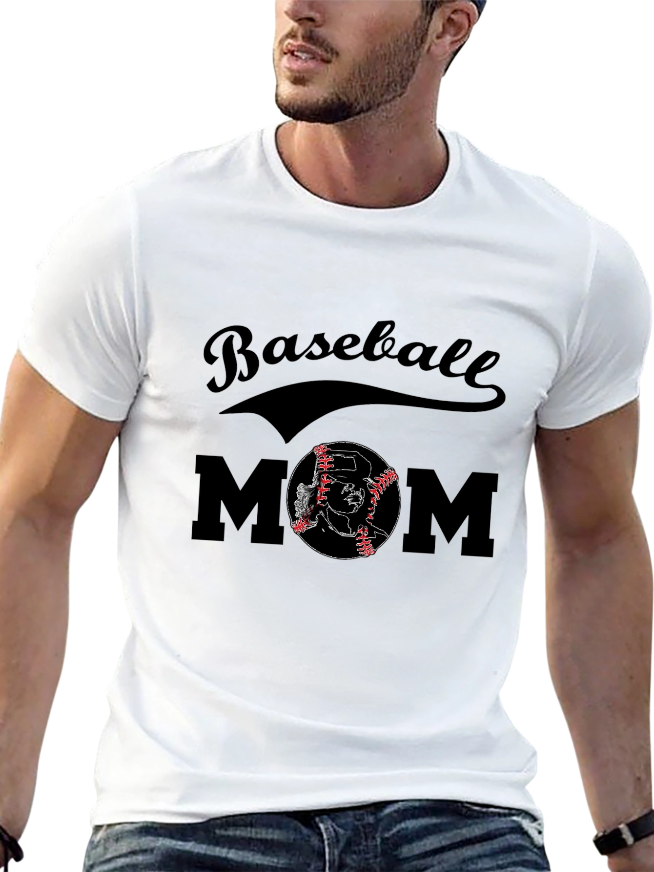 Baseball Mom Graphic Tee
