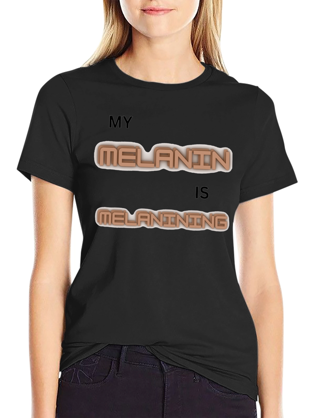 Melanin Power Black T-Shirt