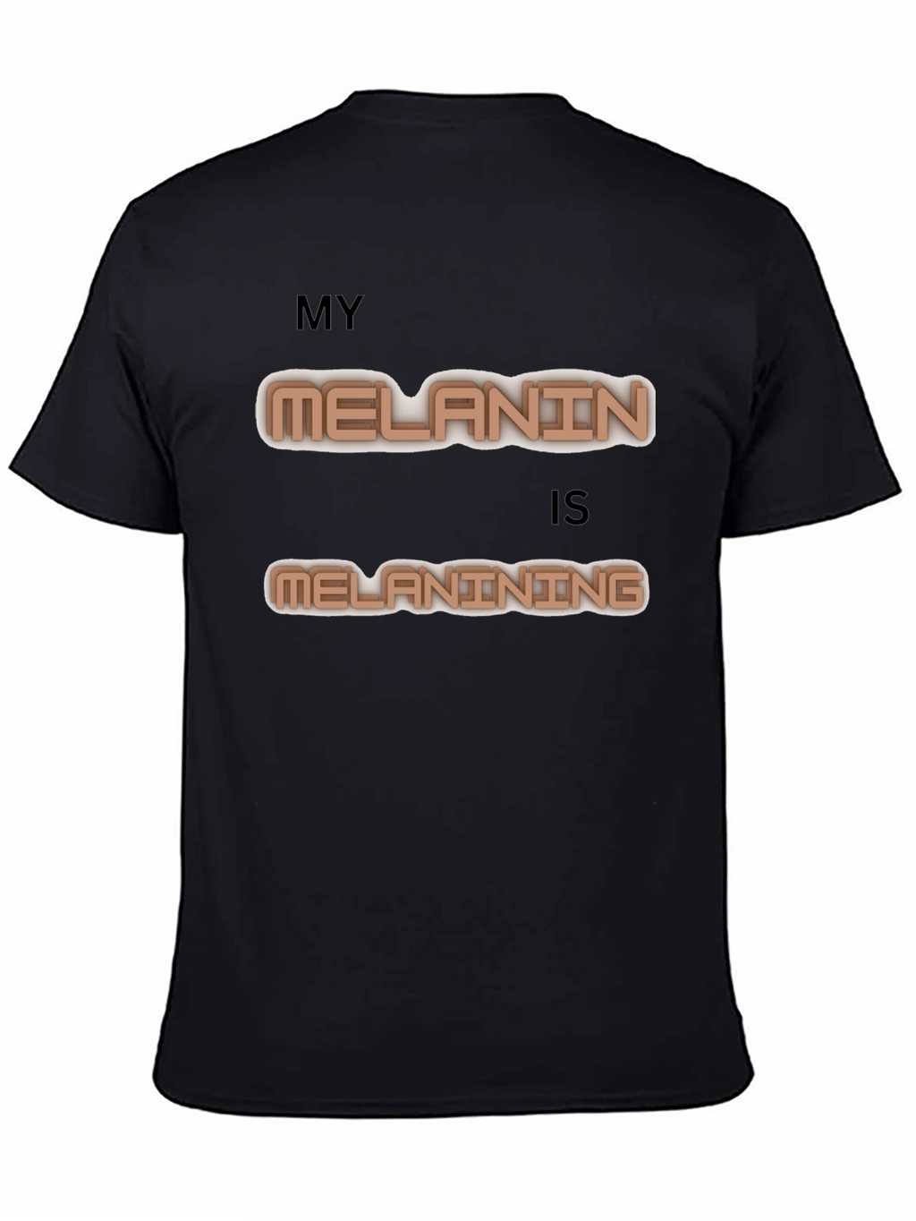 Melanin Power Black T-Shirt