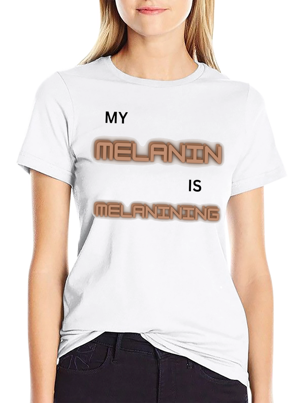 Melanin Power Black T-Shirt