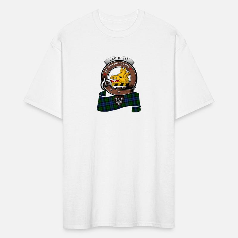 Campbell Scottish Clan Badge Tartan
