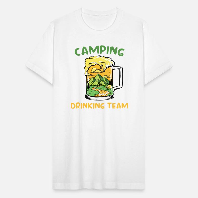 Camping Beer Drinking Team