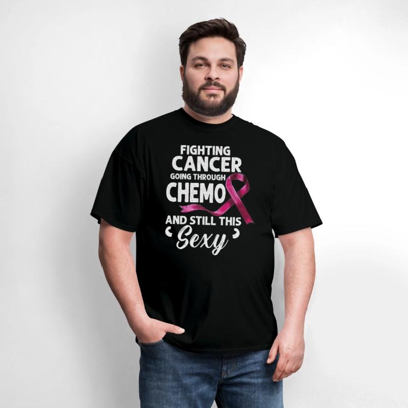 Cancer Fighter Inspirational Quote Men Women Chemo