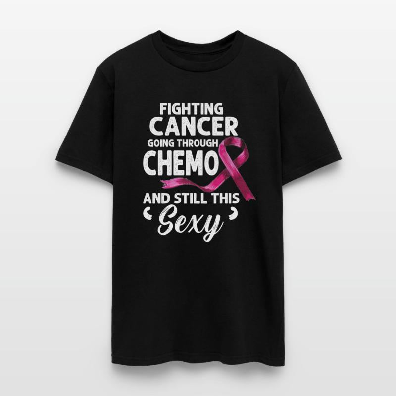 Cancer Fighter Inspirational Quote Men Women Chemo