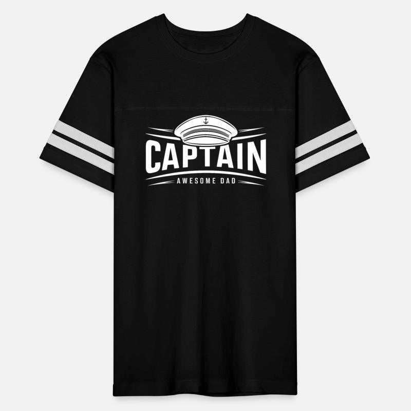 Captain Awesome Dad Saying Quote Father`s Day