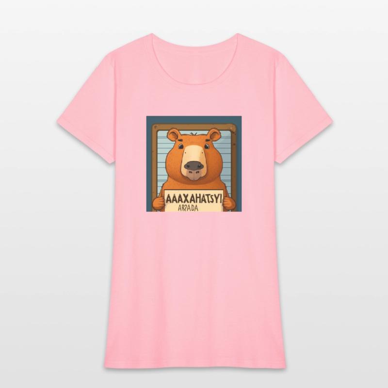 Capybara Mugshot Outlaw: Wanted for 93 Felonies Na