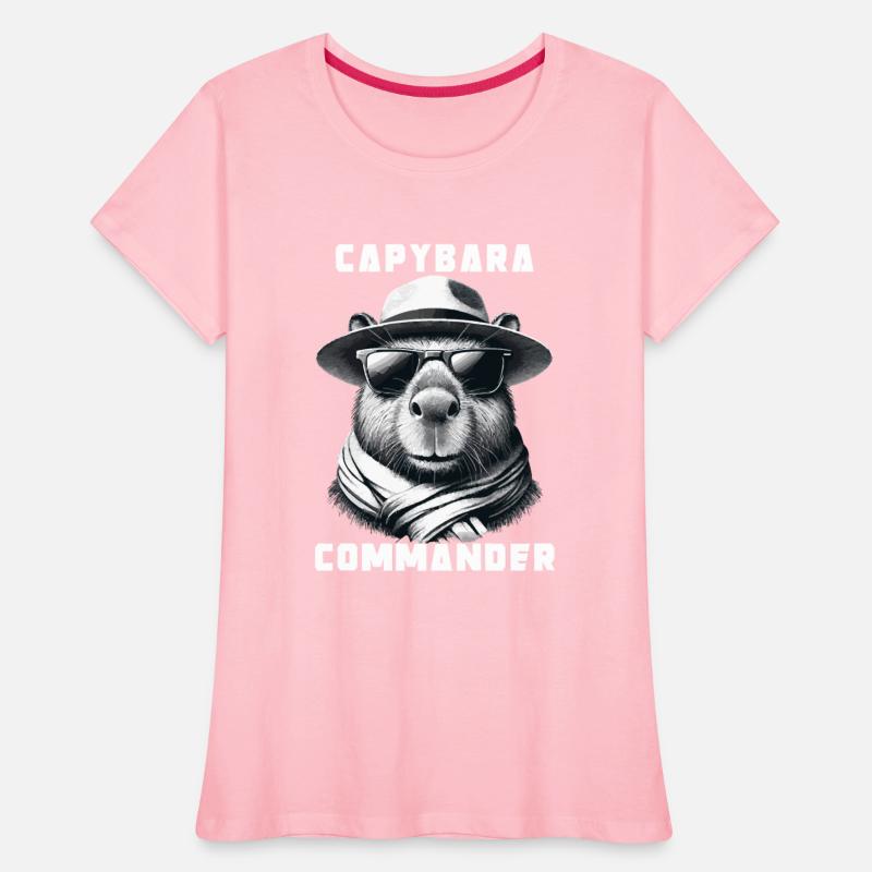 Capybara With Sunglasses Capy Commander