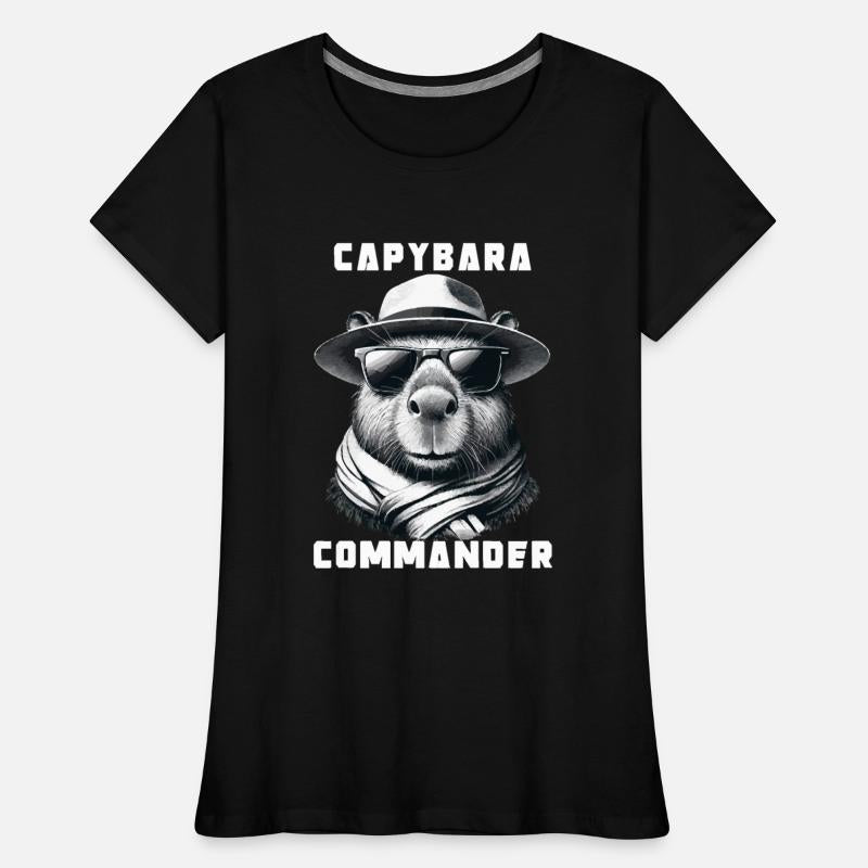 Capybara With Sunglasses Capy Commander