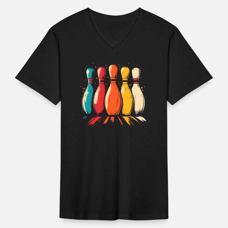 Cartoony Bowling Pins