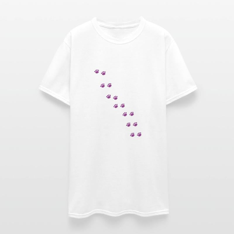 Cat Paw Prints (Purple)