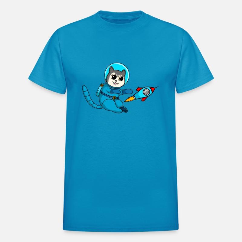 Cat Space Rocket Ship Outer Space Adventure