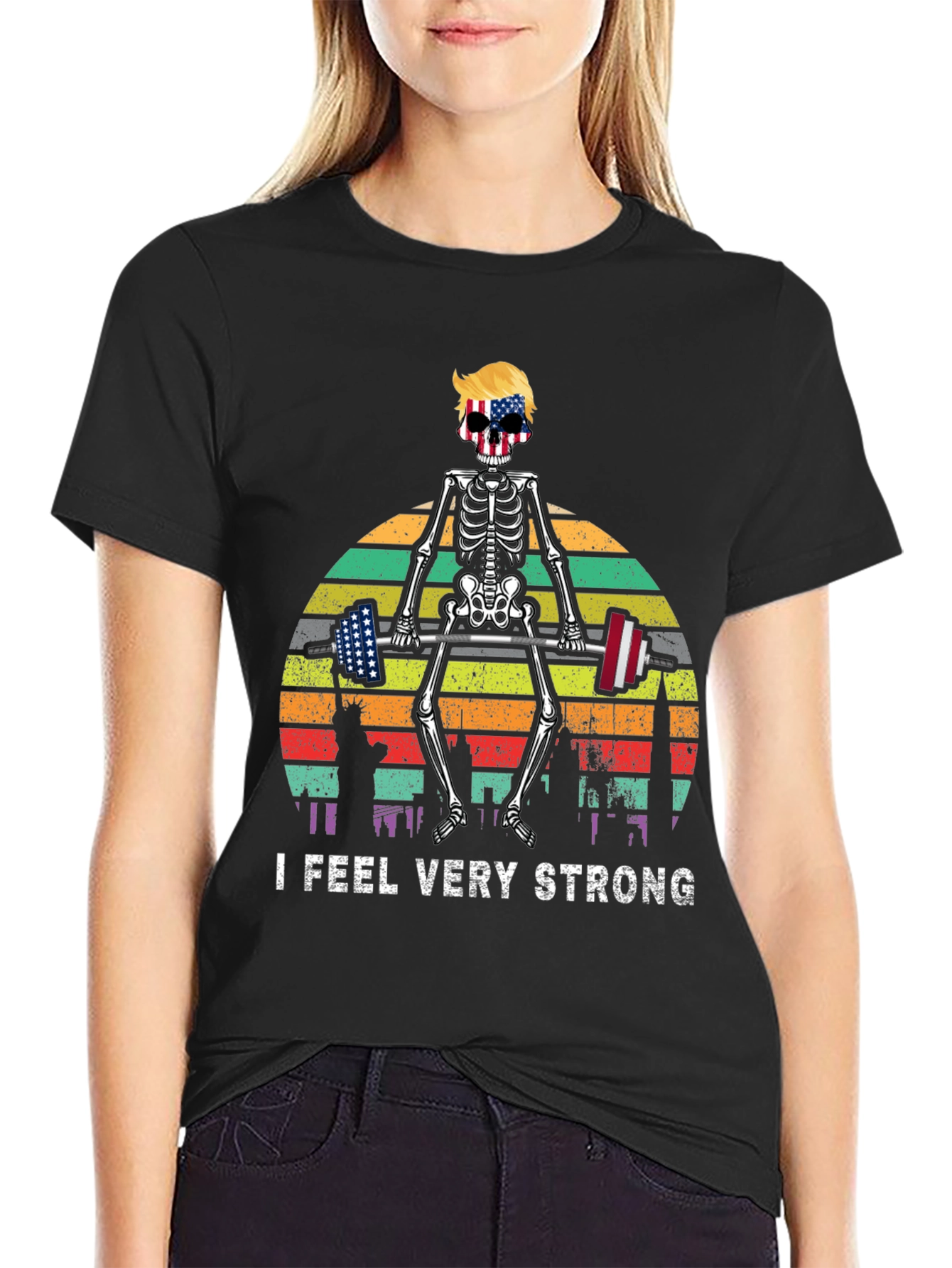 Strong Skeleton Lifting Shirt