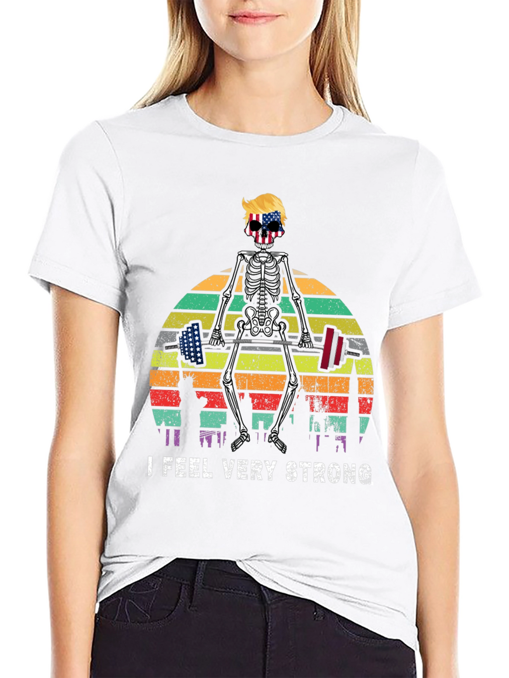 Strong Skeleton Lifting Shirt