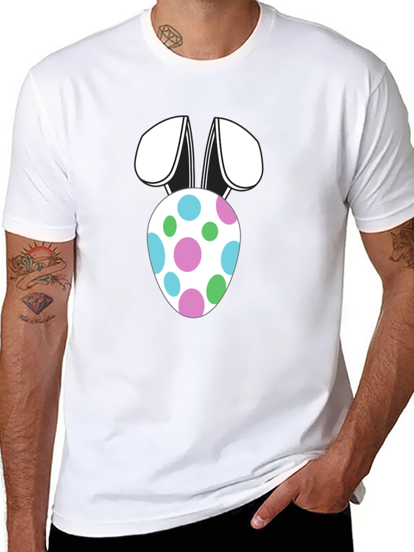 Easter Bunny Egg T-Shirt - Fun Holiday Apparel