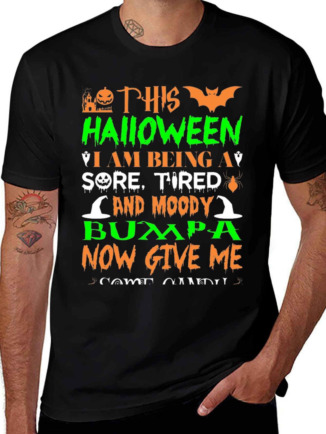 Halloween Moody Bumpa T-Shirt