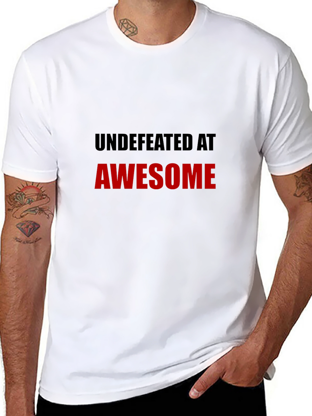 Undefeated at Awesome Graphic Tee