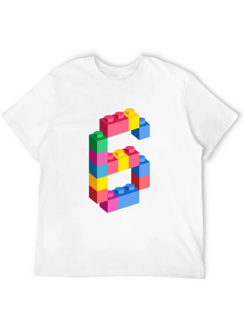 Brick Number 6 T-Shirt