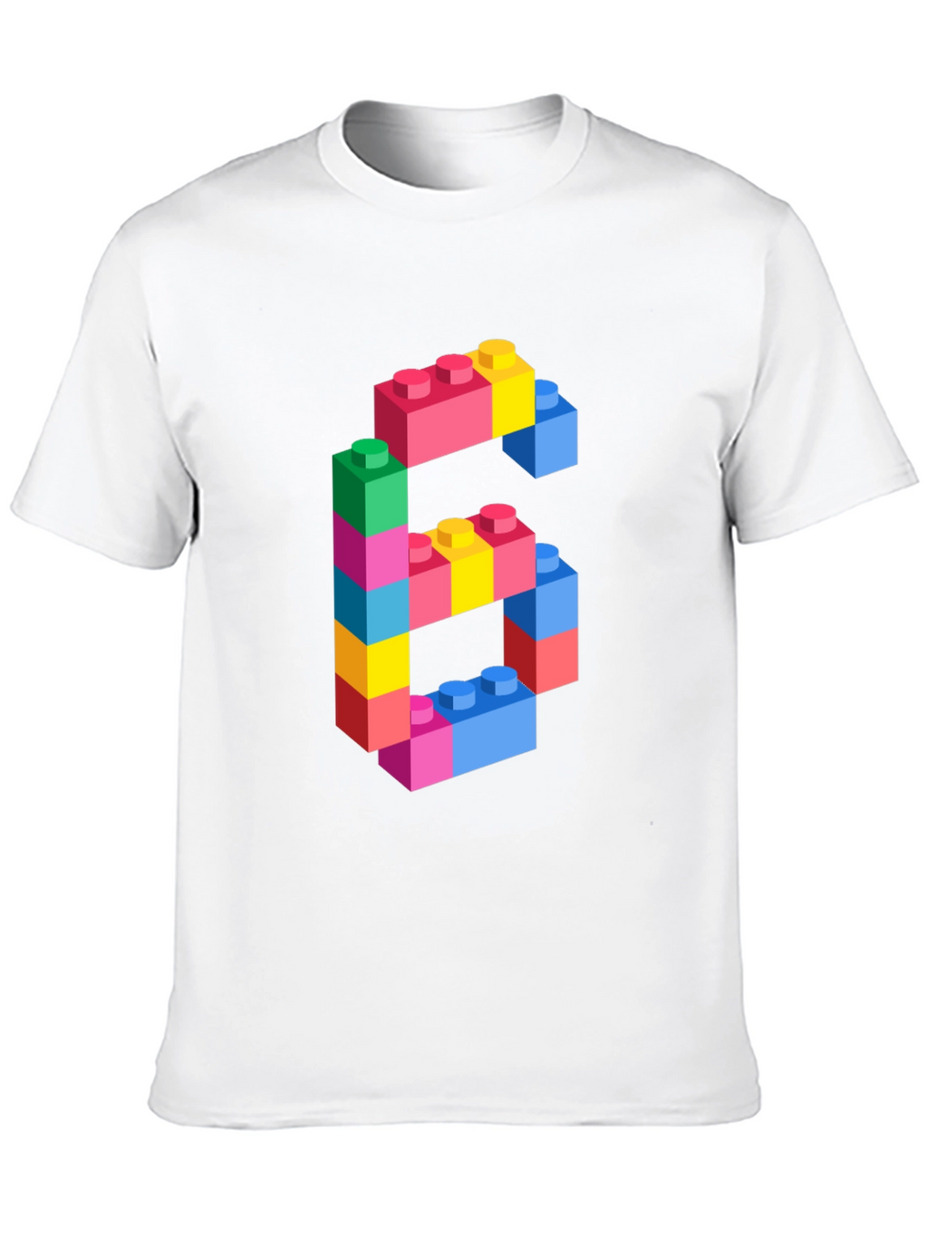 Brick Number 6 T-Shirt